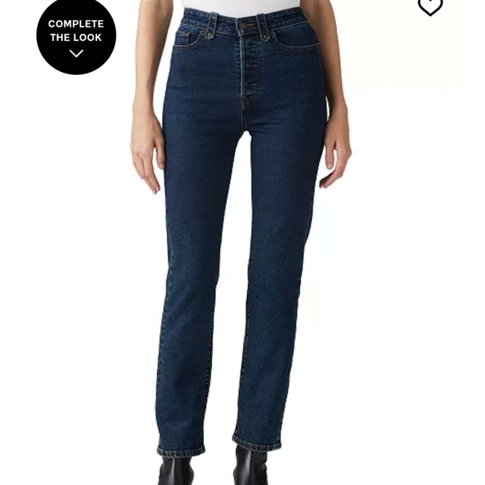 Levi's Dark Wash Wedgie Jeans